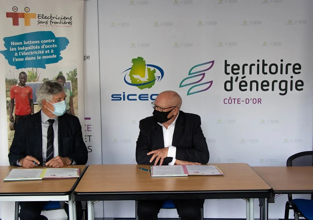 La signature de convention a eu lieu cette semaine   